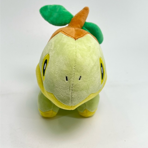 Pokémon Turtwig 8” Plushie Official Authentic Stuffed Animal Toy Green & Brown - Picture 4 of 12